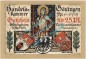 Preview: Göttingen , Notgeld 25 Pfennig Schein in kfr. Tieste 2320.10.15 , Niedersachsen 1917 Verkehrsausgabe