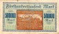 Genthin , Banknote 500.000 Mark Schein gbr. Keller 1722 , prov. Sachsen 1923 Inflation