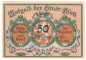 Preview: Glatz , Notgeld 50 Pfennig Nr.3 -gelbbraun- in kfr. M-G 431.3 , Schlesien o.D. Seriennotgeld