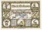 Gollnow , Notgeld 50 Pfennig Schein -grün- in kfr. M-G 453.1.b-c , Pommern 1921 Seriennotgeld
