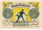 Preview: Gollnow , Notgeld 75 Pfennig -Nr.2 Glocke- unc-kfr. M-G.453.4 , POM 1921 Seriennotgeld -5830-