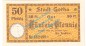 Preview: Gotha , Notgeld 50 Pfennig Nr.3 -Gauturnfest- in kfr. M-G 456.2.a , Thüringen 1921 Seriennotgeld