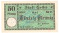 Preview: Gotha , Notgeld 50 Pfennig Nr.4 -Gauturnfest- in kfr. M-G 456.5.a , Thüringen 1921 Seriennotgeld