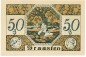Preview: Gravenstein , Notgeld 50 Pfennig Schein unc-kfr. M-G 466.1.A , DNS 1920 Seriennotgeld -5800-
