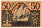 Preview: Grossalmerode , Notgeld 50 Pfennig Schein in kfr. Tieste 2500.05.11 , Hessen o.D. Verkehrsausgabe