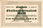 Hamburg , Banknote 500.000 Mark Schein in unc-kfr. Keller 2125.b , Hamburg 1923 Inflation