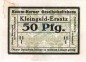 Hamburg , Notgeld 50 Pfennig Schein unc-kfr. Ti.2765.160.01 , Hamburg o.D. Verkehrsausgabe