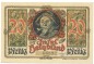 Preview: Helgoland , Notgeld 20 Pfennig -Stempel- unc-kfr. M-G 595.1.d , SH 1921 Seriennotgeld -5775-