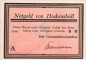 Preview: Hockensbüll , Notgeld 50 Pfennig A --Variante Würfel-- unc-kfr. M-G 614... Schleswig Holstein o.D. Seriennotgeld