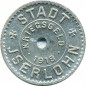 Iserlohn , Notgeld Münze 1 Pfennig ss-vz. Funck 228.5A , Westfalen 1918 -0082-
