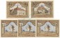 Preview: Jessnitz , Notgeld Set -5 x Nummerngleich- unc-kfr. M-G 659.2 , SA 1921 Seriennotgeld -5802-