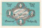 Keilhau , Notgeld 50 Pfennig Schein Nr.2 in kfr. M-G 683.2.a , Thüringen 1921 Seriennotgeld