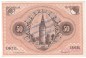 Preview: Kitzingen , Notgeld 50 Pfennig -grün rosa- in kfr. Tieste 3510.05.30 , Bayern 1918 Verkehrsausgabe