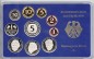 Kursmünzen Satz Deutschland , KMS von 2001 J , Spiegelglanz PP , Jäger 180 , Bundesrepublik Deutschland
