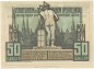 Preview: Lübeck , Notgeld 50 Pfennig Schein Nr.2 unc-kfr. M-G 822.1 , SH 1921 Seriennotgeld -5736-