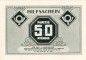 Preview: Lübeck , Notgeld 50 Pfennig Schein Nr.4 unc-kfr. M-G 826.16 , Schleswig Holstein 1921 Seriennotgeld