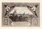 Preview: Lübeck , Notgeld 75 Pfennig Schein Nr.7 unc-kfr. M-G 826.6 , Schleswig Holstein 1921 Seriennotgeld