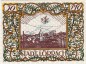 Lörrach , Notgeld 50 Pfennig Schein unc-kfr. Ti.4190.05.01 , Baden 1920 Verkehrsausgabe