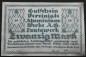 Lautawerk , Banknote 20 Mark -Alu- unc-kfr. Mü.2590.1 , BBG 1922 Großnotgeld -3635-