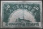 Lautawerk , Banknote 20 Mark -Alu- unc-kfr. Mü.2590.1 , BBG 1922 Großnotgeld -3636-