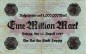 Leipzig , Banknote 1 Million Mark Schein gbr. Geiger 314.W1 , Sachsen 1923 Inflation