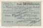 Preview: Limbach , Banknote 50 Millionen Mark Schein in gbr. Keller 3274.L , Sachsen 1923 Grossnotgeld - Inflation
