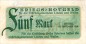 Preview: Lindau , Banknote 5 Mark Schein gbr. Geiger 322.01 , Bayern 1918 GrossnotgeldLindau , Banknote 5 Mark Schein gbr. Geiger 322.01 , Bayern 1918 Grossnotgeld