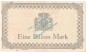 Mühlhausen , Notgeld 1 BILLION Mark Schein in L-gbr. Keller 3621.f , Thüringen 1923 Grossnotgeld Inflation