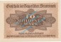 Preview: München , Banknote 10 Millionen Mark Schein in kfr. Keller 3657.d , Bayern 1923 Grossnotgeld - Inflation