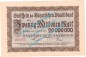 Preview: München , Notgeld 20 Millionen Mark Schein in kfr. Keller 3657.d , Bayern 1923 Grossnotgeld Inflation
