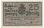 Marienberg , Notgeld 25 Pfennig Schein unc-kfr. Ti.4370.05.06 , S 1917 Verkehrsausgabe -4199-