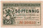 Markneukirchen , Notgeld 50 Pfennig Schein unc-kfr. Ti.4400.05.07 , S o.D. Verkehrsausgabe -4192-