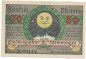 Preview: Memmingen , Notgeld 50 Pfennig Schein unc-kfr. Ti.4495.05.10 , BAY 1918 Verkehrsausgabe -4177-