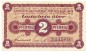 Preview: Merseburg , Notgeld 2 Pfennig Schein unc-kfr. Ti.4505.05.02 , SA 1920 Verkehrsausgabe -4215-