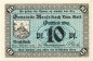Preview: Meuselbach , Notgeld 10 Pfennig Schein unc-kfr. Ti.4520.05.01 , TH 1920 Verkehrsausgabe -4207-