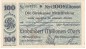 Preview: Mittelfrohna , Banknote 100 Millionen Mark Schein in gbr. Keller 3577.II.b , Sachsen 1923 Grossnotgeld - Inflation
