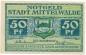 Preview: Mittelwalde , Notgeld 50 Pfennig Schein unc-kfr. Ti.4585.095.03 , SLN o.D. Verkehrsausgabe -4189-
