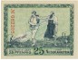 Preview: Niederlahnstein , Notgeld 25 Pfennig Schein in kfr. Tieste 5050.05.01 , Hessen 1917 Verkehrsausgabe