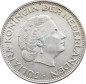 Niederlande , Kursmünze 2,5 Gulden 1961 -Juliana- KM.185 ss-vz , -0208-