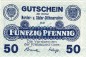 Preview: Norder Süderdithmarschen , Notgeld 50 Pfennig Schein unc-kfr. Ti.5160.05.11 , Schleswig Holstein o.D. Verkehrsausgabe