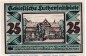 Preview: Notgeld Arbeiterausschuß Breslau 186.4.a , 25 Pfennig Schein in kfr. von 1921 , Schlesien Seriennotgeld