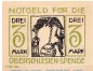 Preview: Notgeld Bürgerschützenverein Hamm 567.1.b , 3 Mark Schein in kfr. von 1921 , Westfalen Seriennotgeld