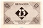 Preview: Notgeld Brm. und Händlertag Lübeck 826.3 , 75 Pfennig Schein Nr.2 in f-kfr. von 1921 , Schleswig Holstein Seriennotgeld