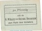 Notgeld Buchdruckerei Besigheim , 50 Pfennig Schein in kfr. Tieste 0555.05.06-7 o.D. Württemberg Verkehrsausgabe