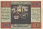 Preview: Notgeld E. Bornemann & Co. Rehburg 1106.1 , 100 Pfennig Schein Nr.1 in kfr. von 1921 , Niedersachsen Seriennotgeld