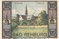 Preview: Notgeld E. Bornemann & Co. Rehburg 1106.1 , 125 Pfennig Schein Nr.2 in kfr. von 1921 , Niedersachsen Seriennotgeld