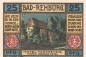 Notgeld E. Bornemann & Co. Rehburg 1106.1 , 25 Pfennig Schein Nr.2 in kfr. von 1921 , Niedersachsen Seriennotgeld