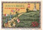 Preview: Notgeld Flecken Knivsberg 711.1.a , 50 Pfennig Schein in kfr. von 1920 , Schleswig Holstein Seriennotgeld