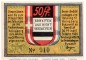 Preview: Notgeld Flecken Knivsberg 711.1.a , 50 Pfennig Schein in kfr. von 1920 , Schleswig Holstein Seriennotgeld