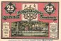 Preview: Notgeld Flecken Visselhövede 1363.1.a , 25 Pfennig Schein in kfr. von 1921 , Niedersachsen Seriennotgeld